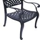 World Source Castle Rock 7-Piece Dining Set in Black, , large