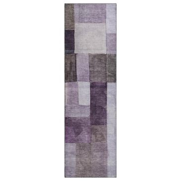 Dalyn Rug Company Neo NO15 2"3" x 7"6" Eggplant Runner, , large