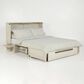 New Day Furniture Louvre Queen Murphy Cabinet Bed with Mattress in Provence and Normandy, , large