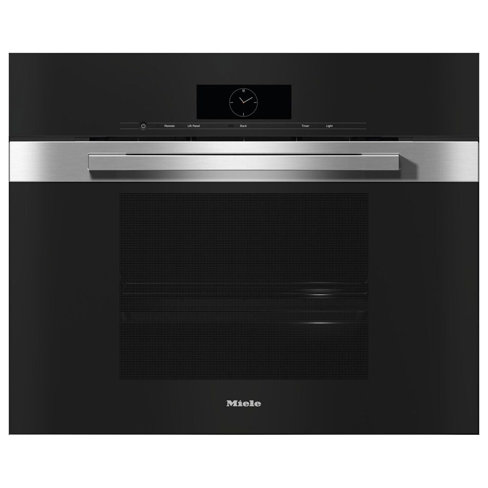 Miele 30" Combi-Steam Oven with DirectWater Plush in Clean Touch Steel, , large