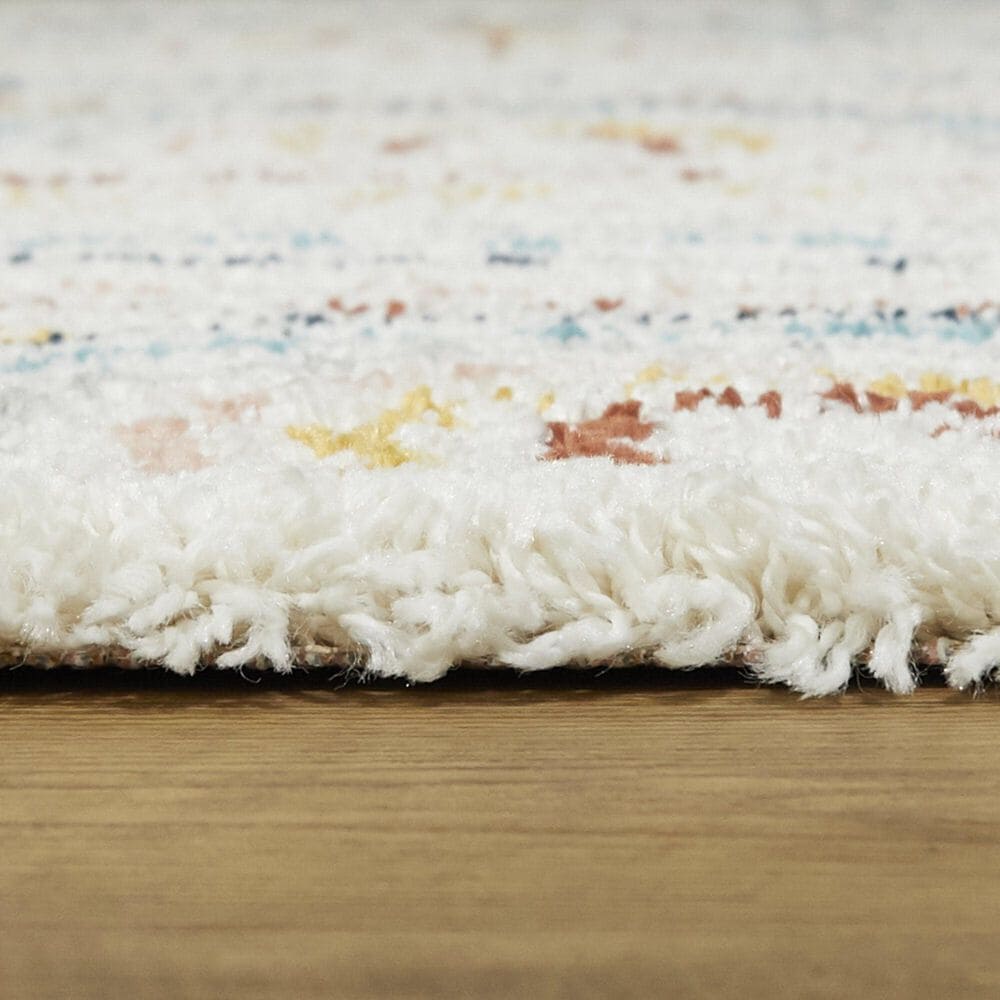 Balta Rugs Hailey 5&#39;3&quot; x 7&#39; White Kids Area Rug, , large