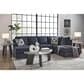 Ashley Maxon Place 2-Piece Left Facing Stationary Sectional in Navy, , large
