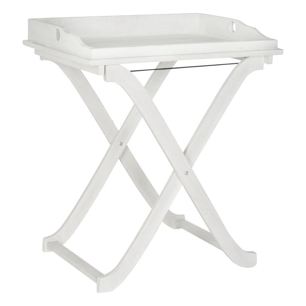 Safavieh Covina Tray Table in Antique White, , large