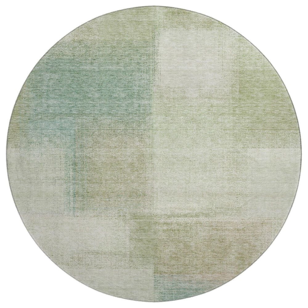 Dalyn Rug Company Trevi TV10 8" Round Fern Area Rug, , large