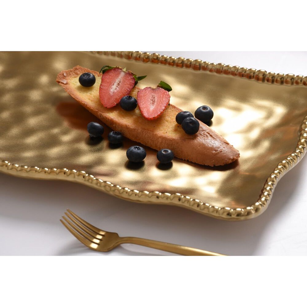 Pampa Bay 14&quot; Medium Platter in Gold, , large