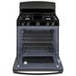 GE Appliances 30" Freestanding Gas Range in Black, , large