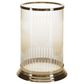 Ashley Aavinson 12" Candle Holder in Amber and Gold, , large
