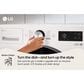 LG 5 Cu. Ft Mega Capacity Smart Front Load Washer in Alpine White, , large