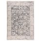 RIZZY Iconic 3"11" x 5"6" Blue and Neutral Area Rug, , large