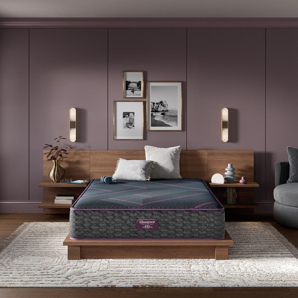 Beautyrest World Class Hybrid Level Three Firm Queen Mattress with Low Profile Box Spring, , large