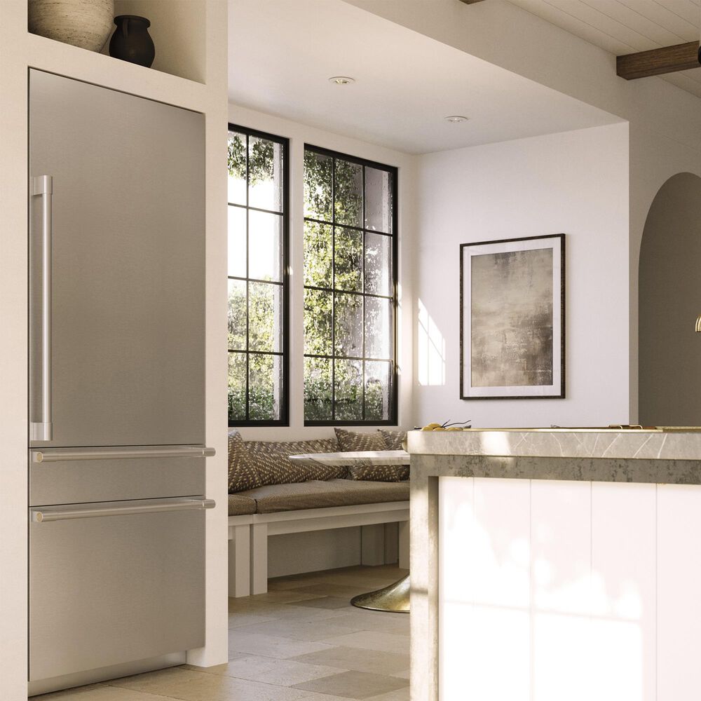 Monogram 30&quot; Fully Integrated Customizable Refrigerator with Solid Door, , large
