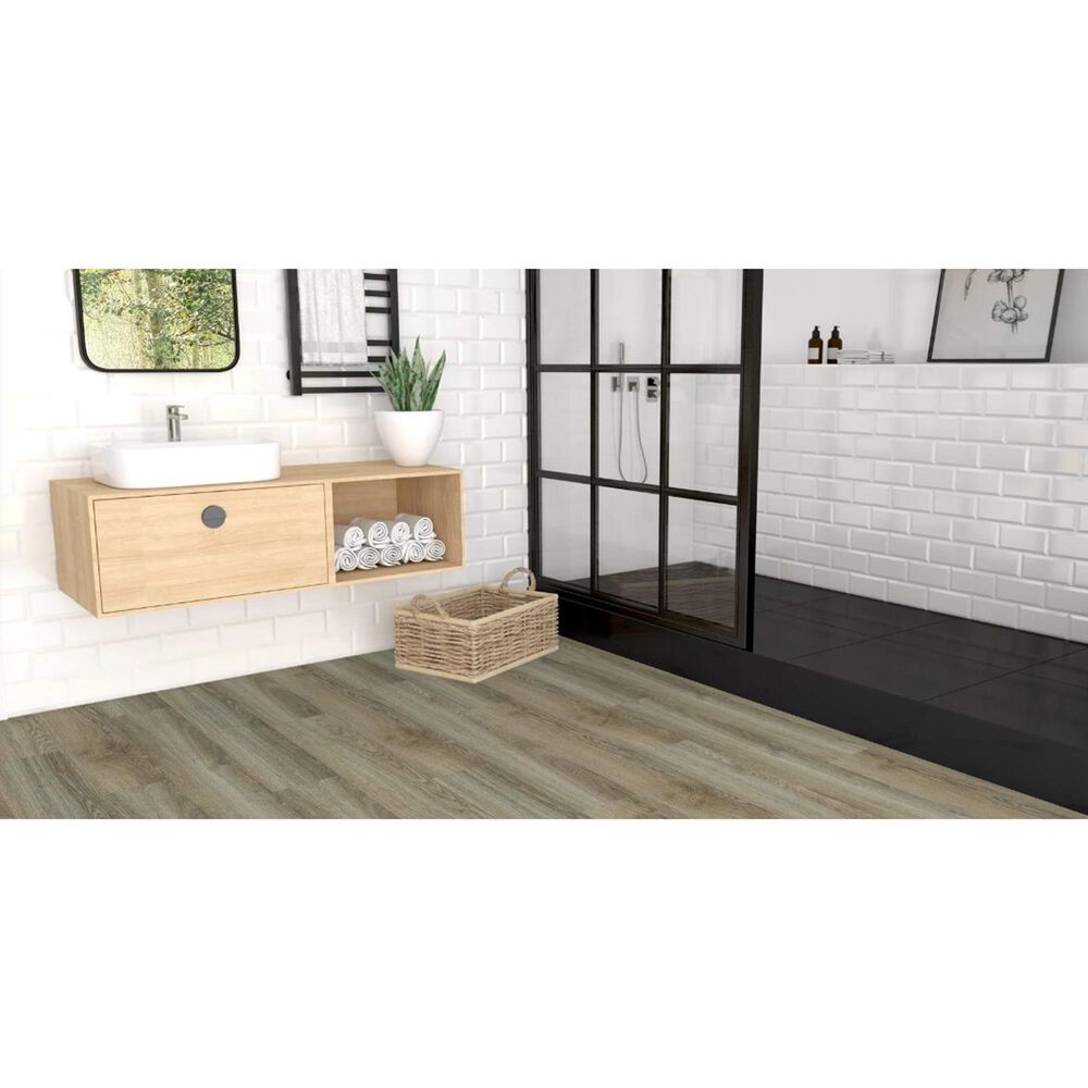 Armstrong Lutea Paradise Tranquil Brown 7&quot; x 60&quot; Luxury Vinyl Plank, , large