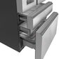Cafe 22.3 Cu. Ft. 4-Door French Door Refrigerator in Platinum Glass, , large