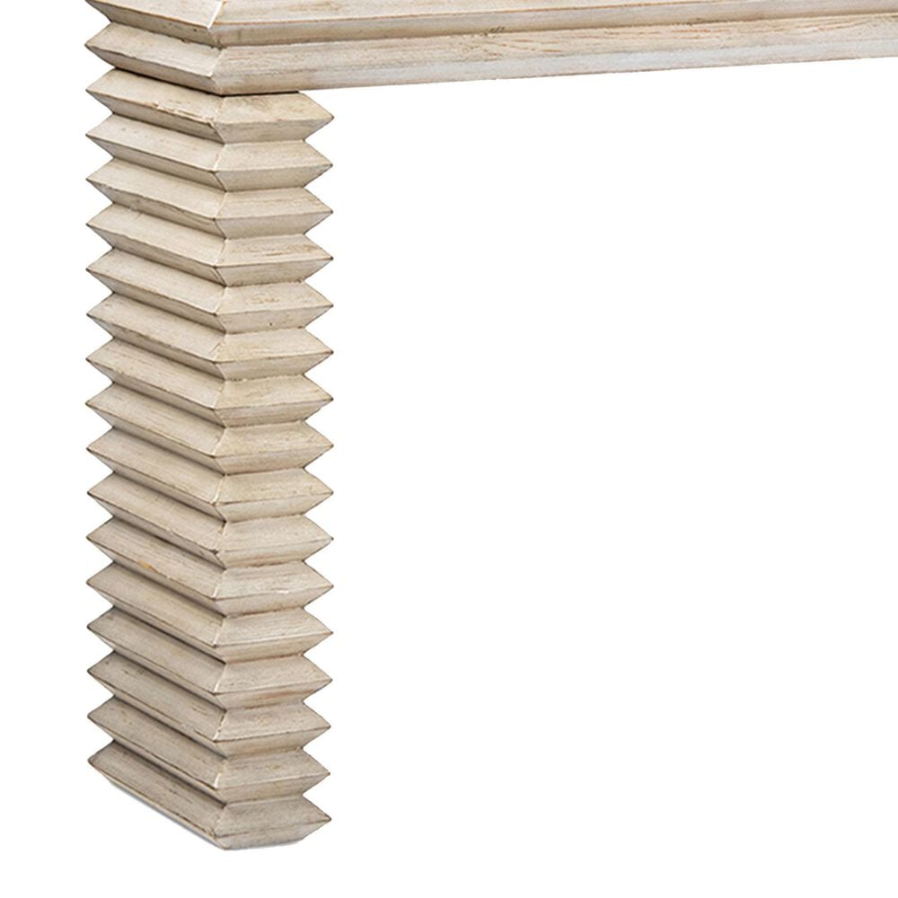 Jennifer Taylor Home Veda Console Table in Whitewashed Natural, , large