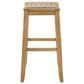 Armen Living Iyani Bar Height Stool in Amber Glow, , large