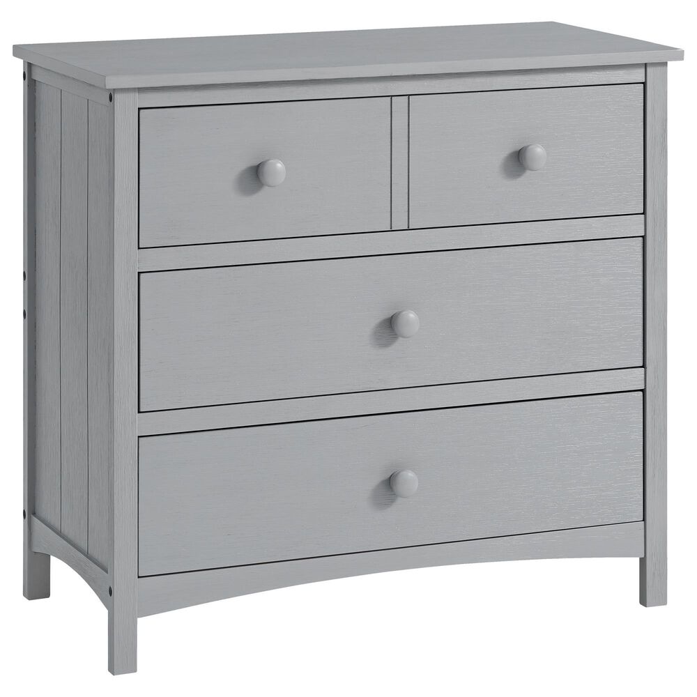 Oxford Baby Montauk 3-Drawer Dresser in Farmhouse Gray, , large