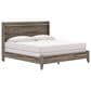 Ashley Elbrim 4-Piece King Bedroom Set in Brown with LED and USB Ports, , large