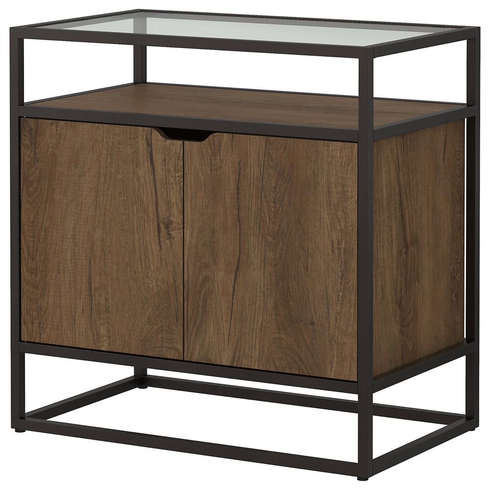 Bush Anthropology Record Player Stand in Rustic Brown, , large