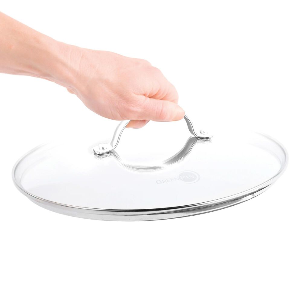 Green Pan 12" Glass Lid in Stainless Steel, , large