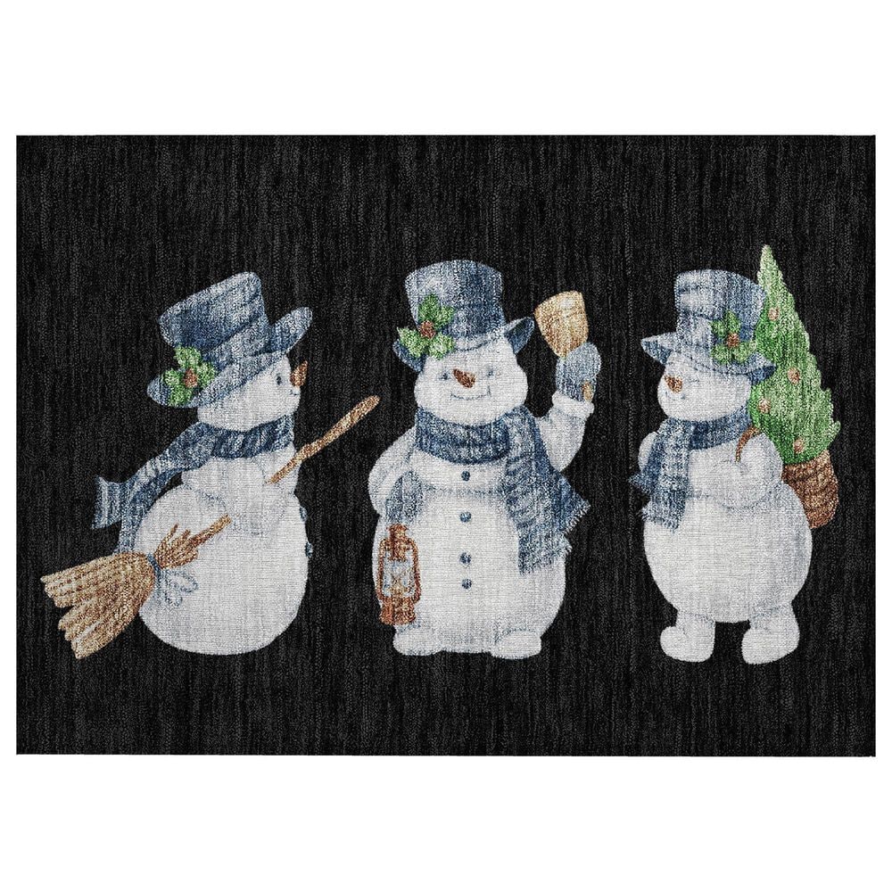 Dalyn Rug Company Wonderland WN34 Black 1"8" x 2"6" Area Rug, , large
