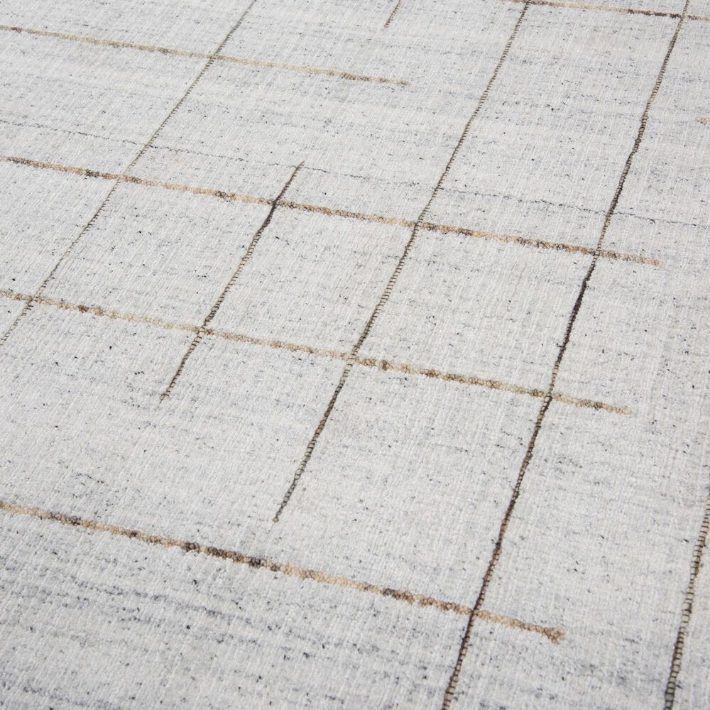 RIZZY Kiki Ivory, Beige and Charcoal 3' x 10' Runner, , large