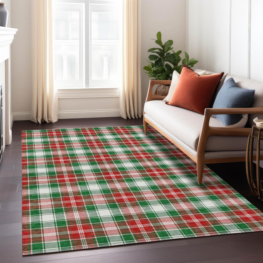 Dalyn Rug Company Wonderland WN25 5&#39; x 7&#39;6&quot; Emerald Indoor/Outdoor Area Rug, , large