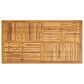 Hearth and Haven Outdoor 59 Inch Rectangular Solid Wood Table Dining Table in Teak, , large