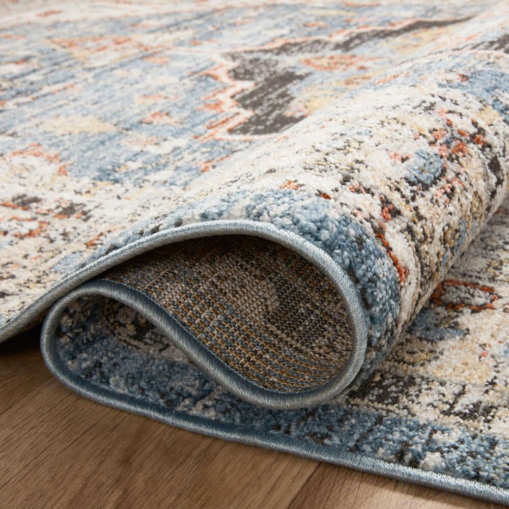 Loloi II Odette 11&#39;2&quot; x 15&#39;7&quot; Sky and Multicolor Area Rug, , large
