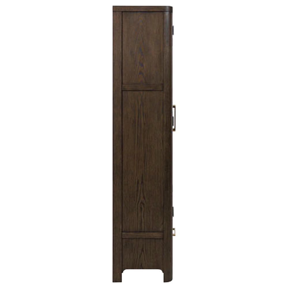 Ashley Radkin Display Cabinet in Burnished Brown, , large