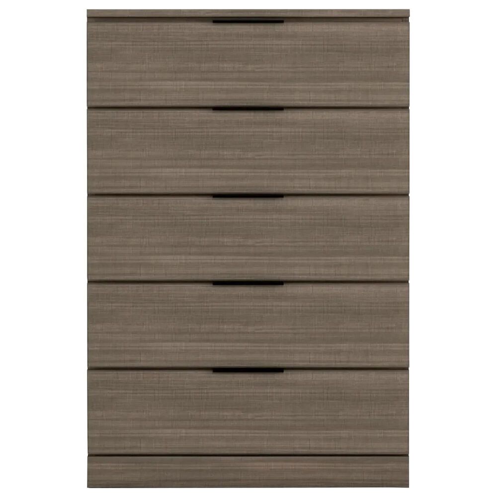 Lemoore Essential 5-Drawer Chest with Pull Handle in Park Elm, , large