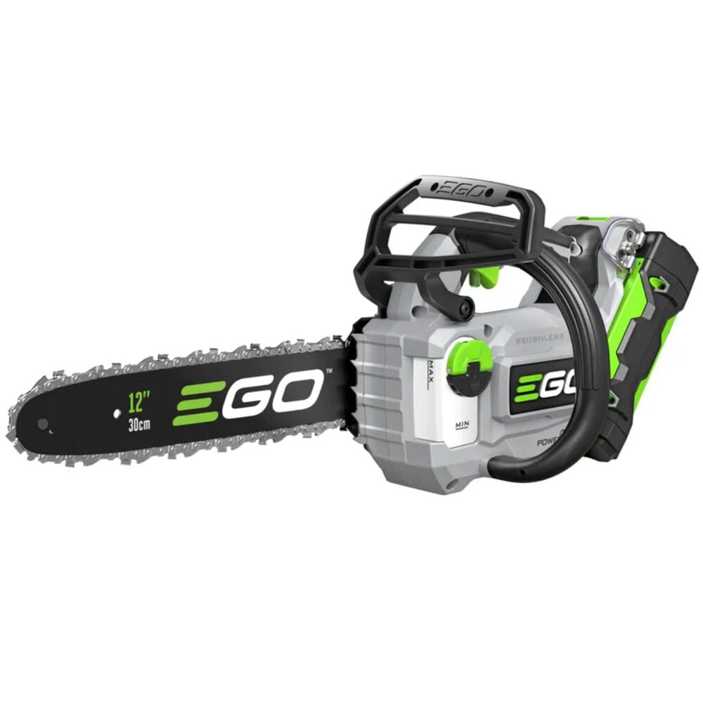 EGO 12&quot; Compact Chainsaw Tool Only with 2.5Ah Battery and Charger in Gray and Black, , large