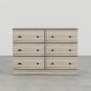 Lemoore Essential 45" 6-Drawer Dresser in Swedish Grey Elm, , large