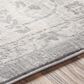 Surya Monaco MOC-2328 2"6" x 8" Silver Gray and Cream Scatter Rug, , large