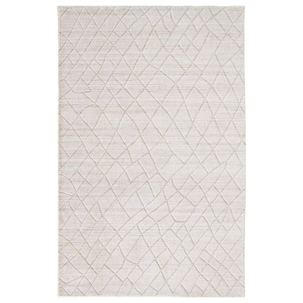 Feizy Redford 5" x 8" Beige Area Rug, , large