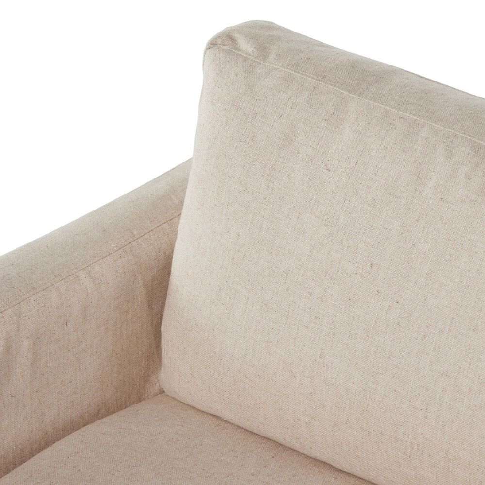Four Hands Helm Hampton Stationary Slipcover Sofa in Evere Creme, , large