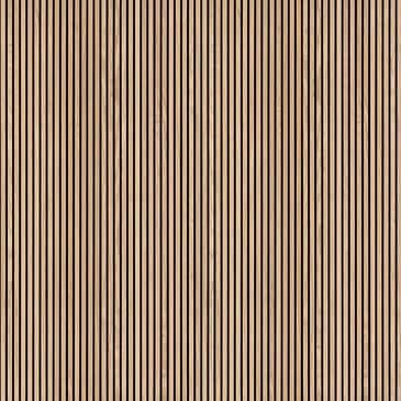 MS International Acoustic Wood Slat Natural 9.5" x 120" Wall Panels, , large