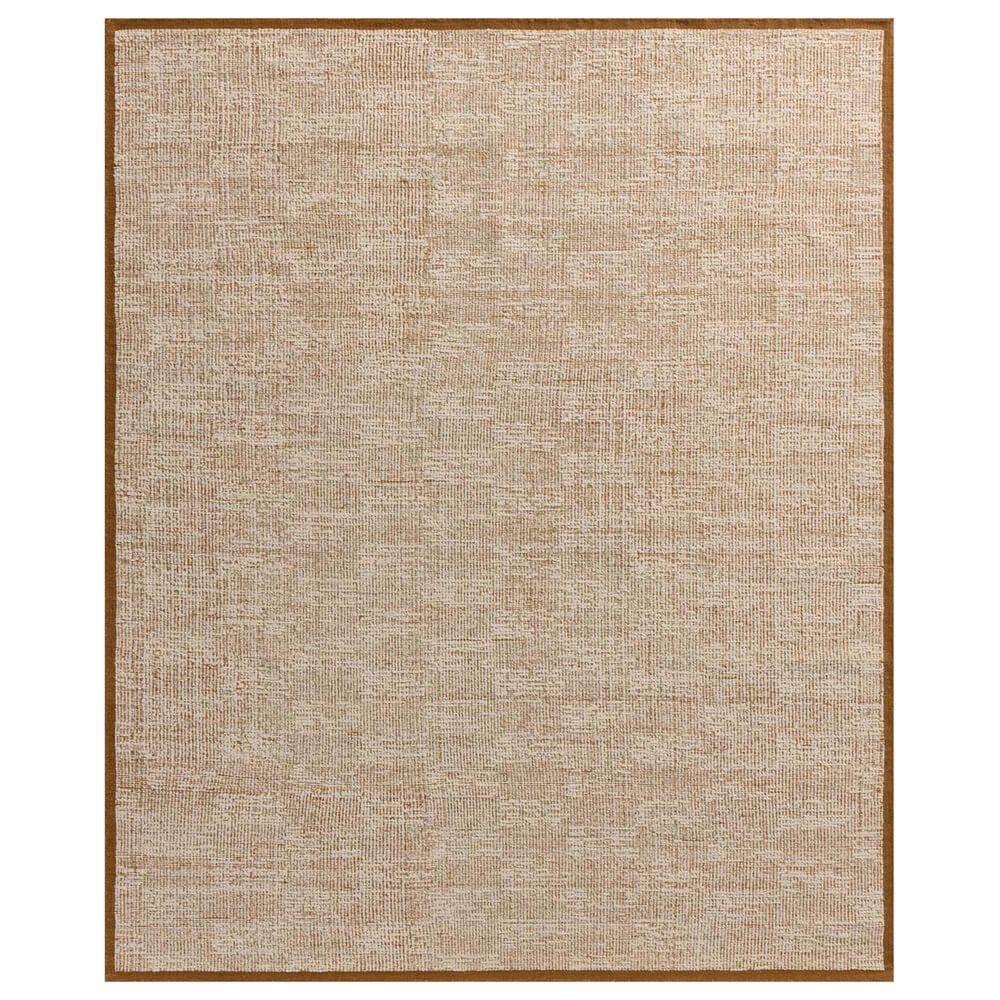 Amber Lewis x Loloi Dakota 5"6" x 8"6" Spice and Ivory Area Rug, , large
