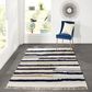 Momeni Indio IND-6 7"6" x 9"6" Navy Area Rug, , large