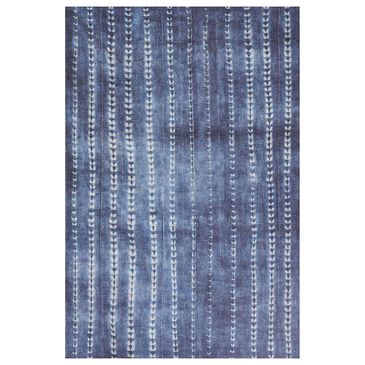 Novogratz Bolt 2" x 3" Denim Area Rug, , large
