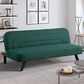 Lifestyle Solutions Frankie Convertible Sofa in Forest Green, , large