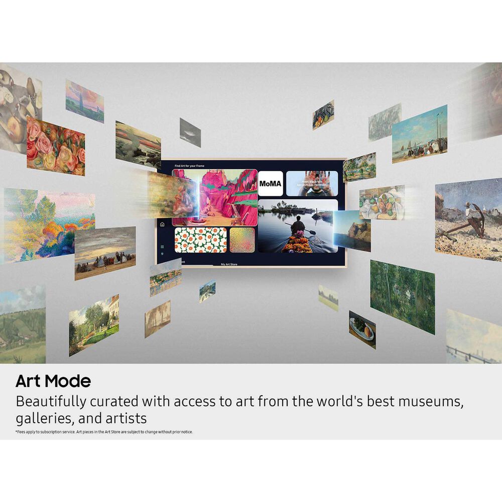 Samsung 43&quot; Class LS03FA The Frame QLED HDR - Smart TV with Music Frame in Black, , large