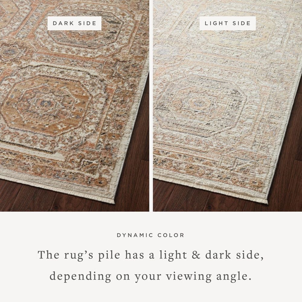 Loloi Sonnet 5&#39; x 7&#39;10&quot; Apricot and Multicolor Area Rug, , large