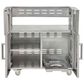 Coyote Outdoor Cart for 36" CL or SL Series Grill in Stainless Steel, , large