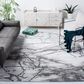 Safavieh Craft CFT877Y 9" x 12" Grey and Green Area Rug, , large