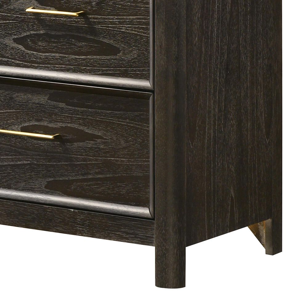 Crown Mark Ethel 7-Drawer Dresser Only in Brown, , large
