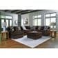Ashley Midnight-Madness 6-Piece Left Facing Sectional with Chaise in Chocolate, , large