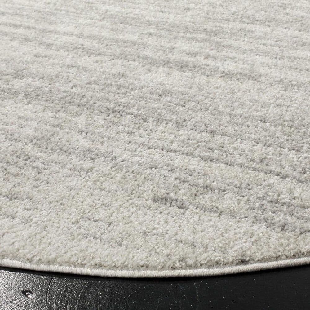 Safavieh Adirondack ADR113C 10&#39; Round Light Grey and Grey Area Rug, , large