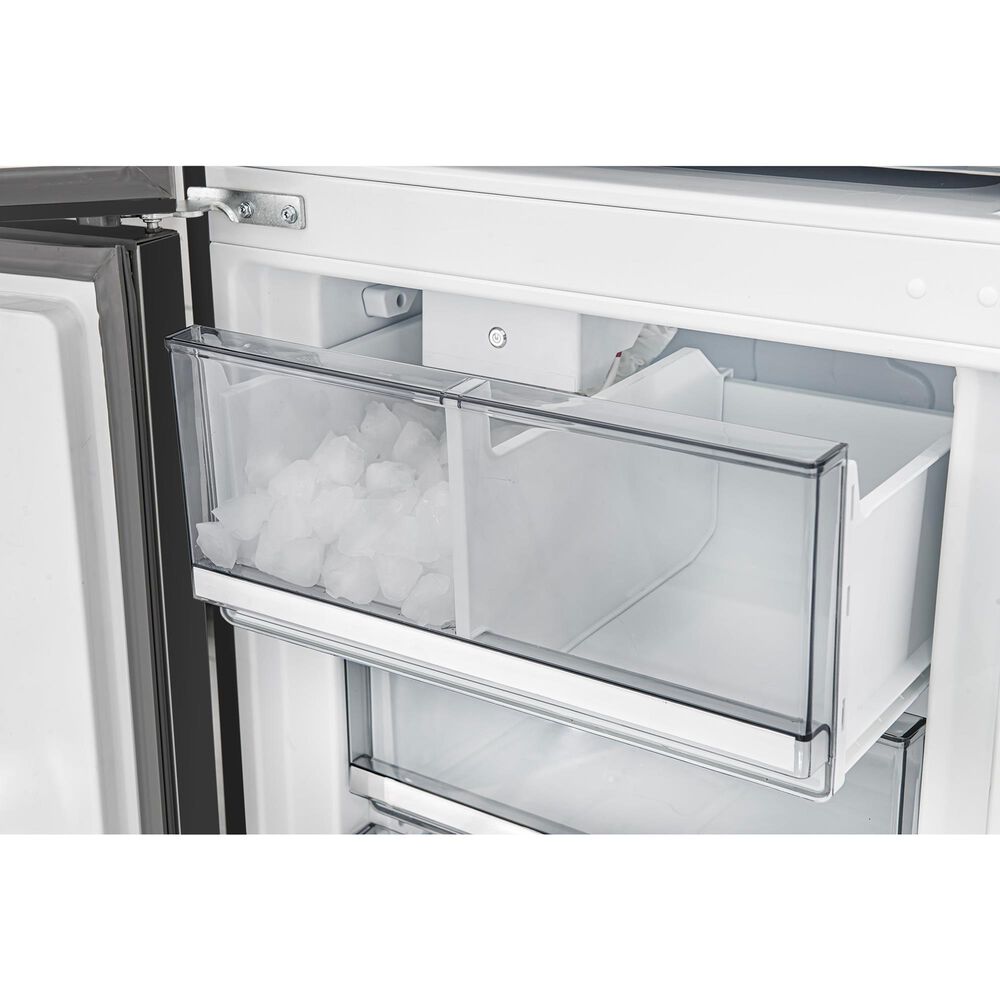 Forno Custodia 10.3 Cu. Ft. Bottom Freezer Refrigerator with Left Swing and Ice Maker in Black, , large