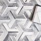 Loloi II Maddox MAD-05 3"6" x 5"6" Silver and Ivory Area Rug, , large