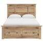 Ashley Makidern 2-Piece Queen Storage Bedroom Set with Six Drawers in Natural Brown, , large